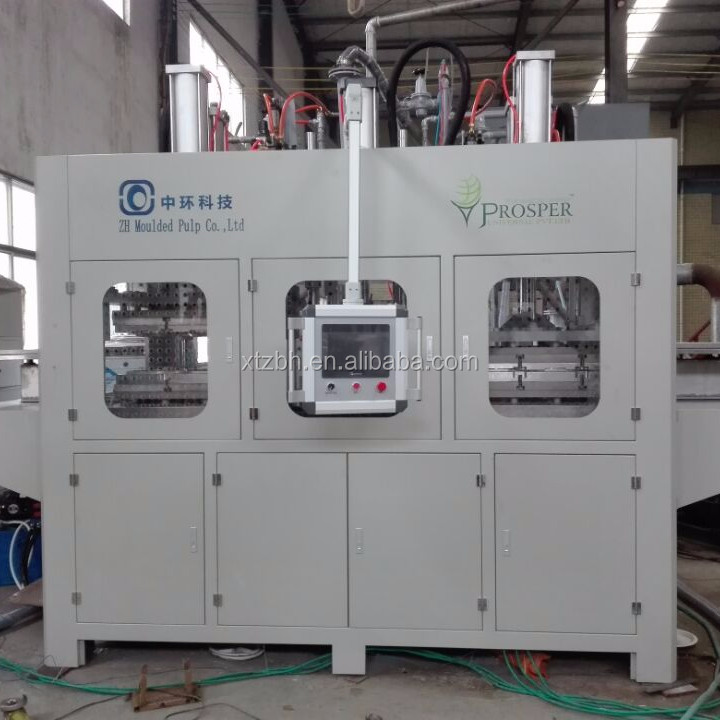 Compostable Pulp Thermoforming Machine