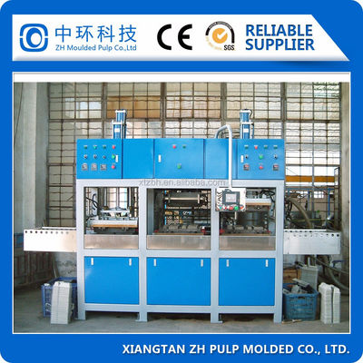 Electric Bagasse Pulp Plate Making Machine 440V Biodegradable  Food Container Use