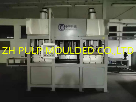 PLC Control Bagasse Paper Plate Making Machine , Disposable Bowl Making Machine 100kw