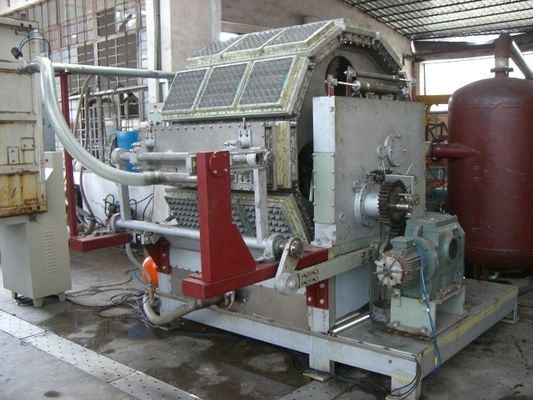Recycling Pulp Egg Tray Machine 2000 Pieces/H Custom Manufacturing Plant Type