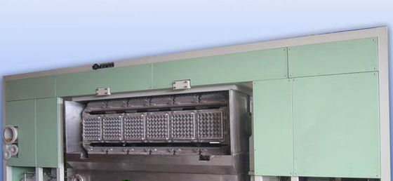 Heavy Forming Fully Automatic Egg Tray Machine Pressure Vessel Control