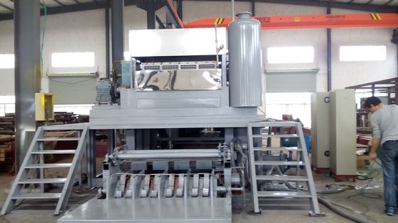Eco Friendly Egg Tray Production Line , Waste Paper Apple Tray Making Machine