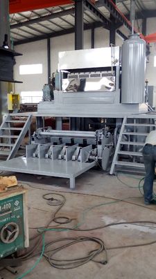 High Speed Egg Carton Maker , Customized Fruit Tray Making Machine