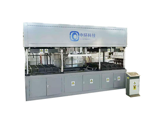 Customized Automatic Paper Plate Making Machine  380V Sugarcane Bagasse  Material