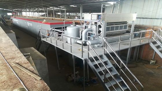 Eco Friendly Egg Tray Automatic Machine , Paper Bowl Machine 3.5T