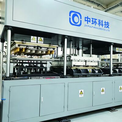 Biodegradable Pulp Forming Equipment That Turns Scrap Paper Into Egg Trays, Multi Functional Tray Maker With Circulating Water System, Suitable For Africa Southeast Asia Packaging Business