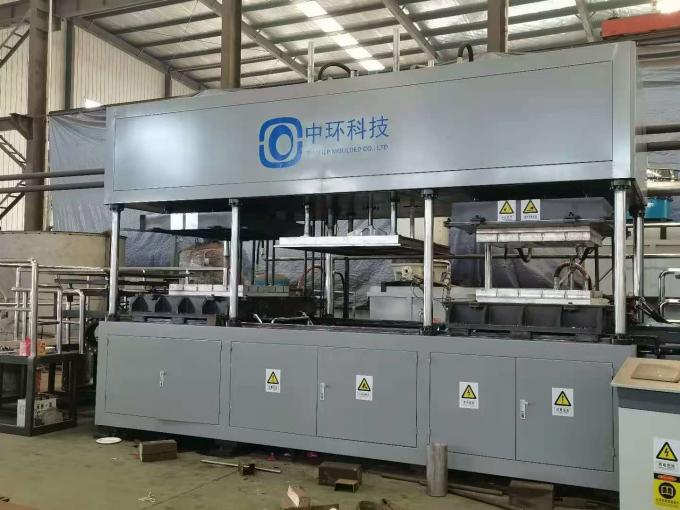 High Efficiency Paper Pulp Molding Machine 30kw Plate Forming 1
