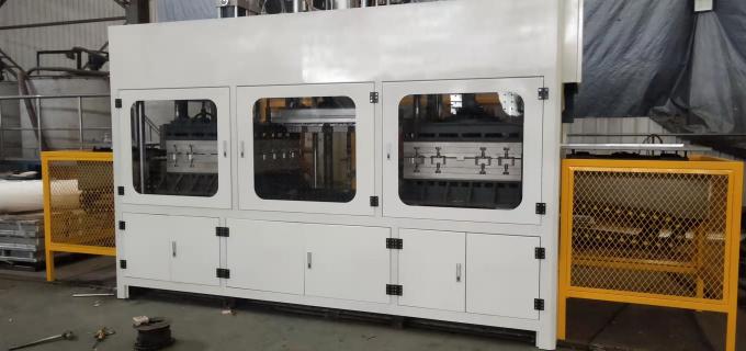 High Efficiency Paper Pulp Molding Machine 30kw Plate Forming 3