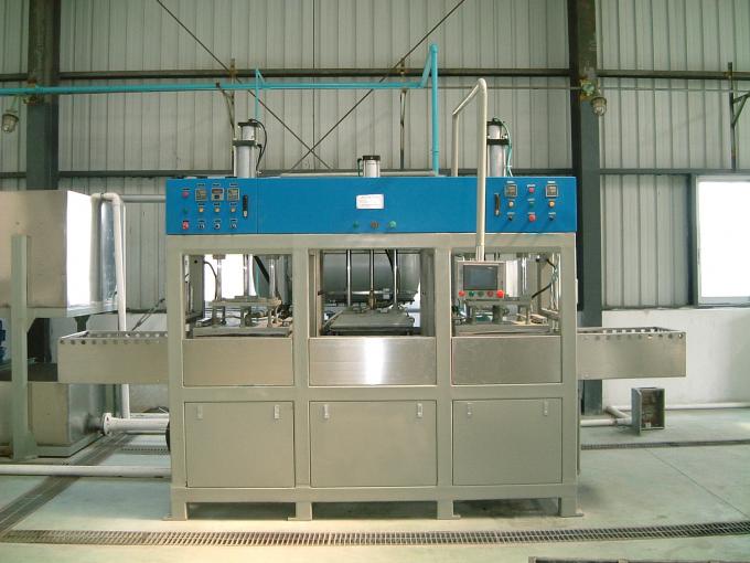 High Efficiency Paper Pulp Molding Machine 30kw Plate Forming 0