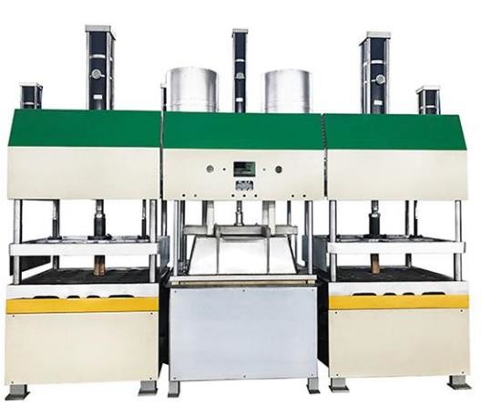 High Efficiency Paper Pulp Molding Machine 30kw Plate Forming 4